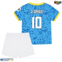 Otroški Nogometni dresi Wolves Jhon Arias #10 Tretji 2025-26 Kratek Rokav (+ Kratke hlače)